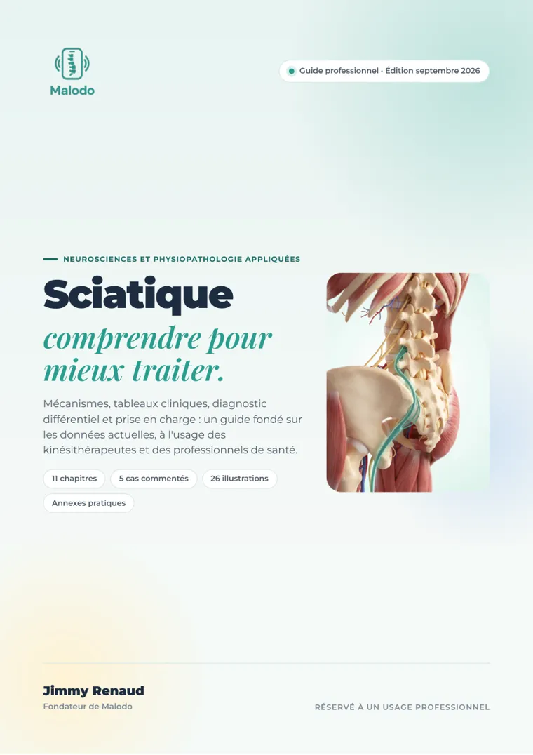 Couverture du guide Sciatique : comprendre pour mieux traiter